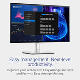 Dell UltraSharp 24 Monitor - U2424H (Renewed), Black/Grey 24'' FHD
