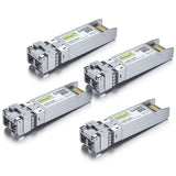 10Gtek 10GBase-SR SFP+ Transceiver 10G 850nm MMF up to 300 Meters Comp