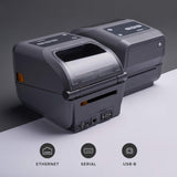 Zebra ZD621 Thermal Transfer Desktop Printer Color Touch LCD 300 dpi P