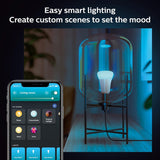 Philips Hue White and Colour Ambiance 9,5W Équivalent 60W A19 Culot E26