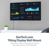 StarTech.com Flat Screen TV Wall Mount - Tilting - Supports 32