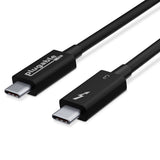 Plugable Technologies Thunderbolt 3 Cable 40Gbps Supports 100W (20V, 5