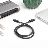 Plugable Technologies Thunderbolt 3 Cable 40Gbps Supports 100W (20V, 5