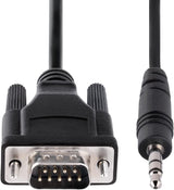 3FT DB9 to 3.5MM Serial Cable, RS232
