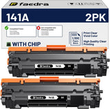 Cartouches de toner 141A (avec puce) de remplacement pour HP 141A W1410A noir