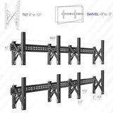StarTech Video Wall Mount for 45in to 70in VESA Displays