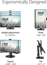 ASUS BE279QSK 27IN 1920 x 1080 FHD IPS Monitor with Webcam