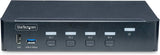 STARTECH 4-Port KM Switch with Mouse Roaming - USB