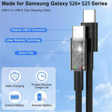 Chargeur Samsung super rapide 45W USB-C, charge rapide double port USB-C 45W