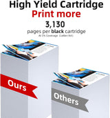 (2-Black) 067H Toner Cartridge, mf654cdw Toner Replacement for Canon 0