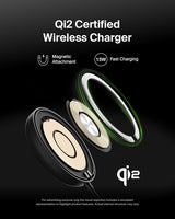 Belkin Coussin de Recharge sans Fil Magnétique 15W avec Support Pop-Up