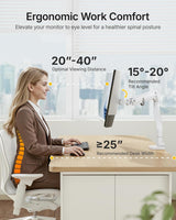 DESK MOUNT MONITOR ARM W/ USB - 17LB LCD
