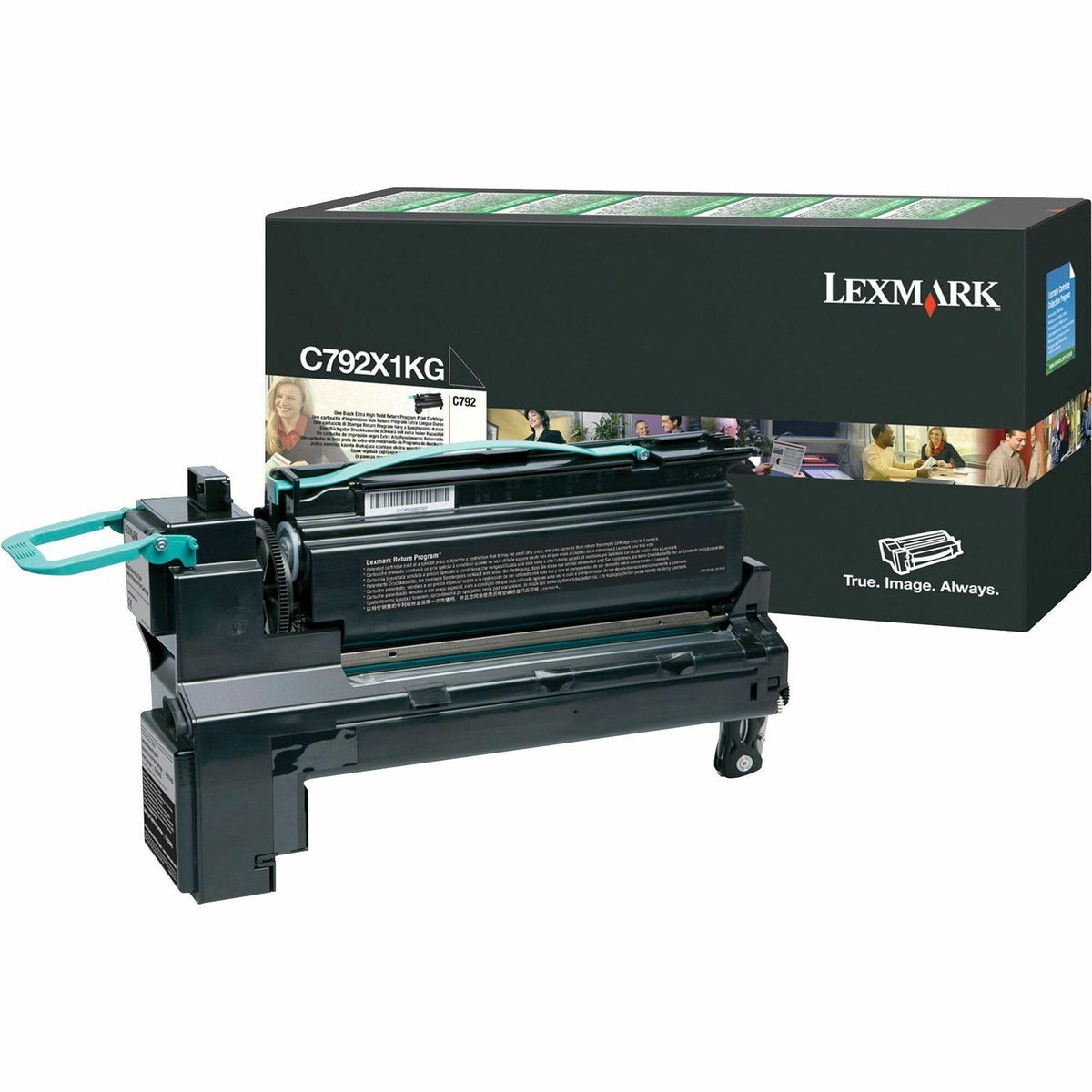 Lexmark C792X1KG Black Extra High Yield Return Toner