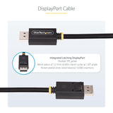 StarTech 3M (10FT) Displayport 2.1 Cable, VESA Certified DP40 Displayport Cable W/UHBR10/HDR/HDCP 2.2, 8K 60HZ/4K 144HZ W/DSC, DP 2.1 Cable, UHD