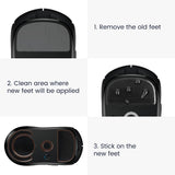 kwmobile Patins de souris de remplacement compatibles avec Logitech MX Master 3 /