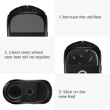 Pieds de souris de remplacement kwmobile compatibles avec Logitech G PRO X Super