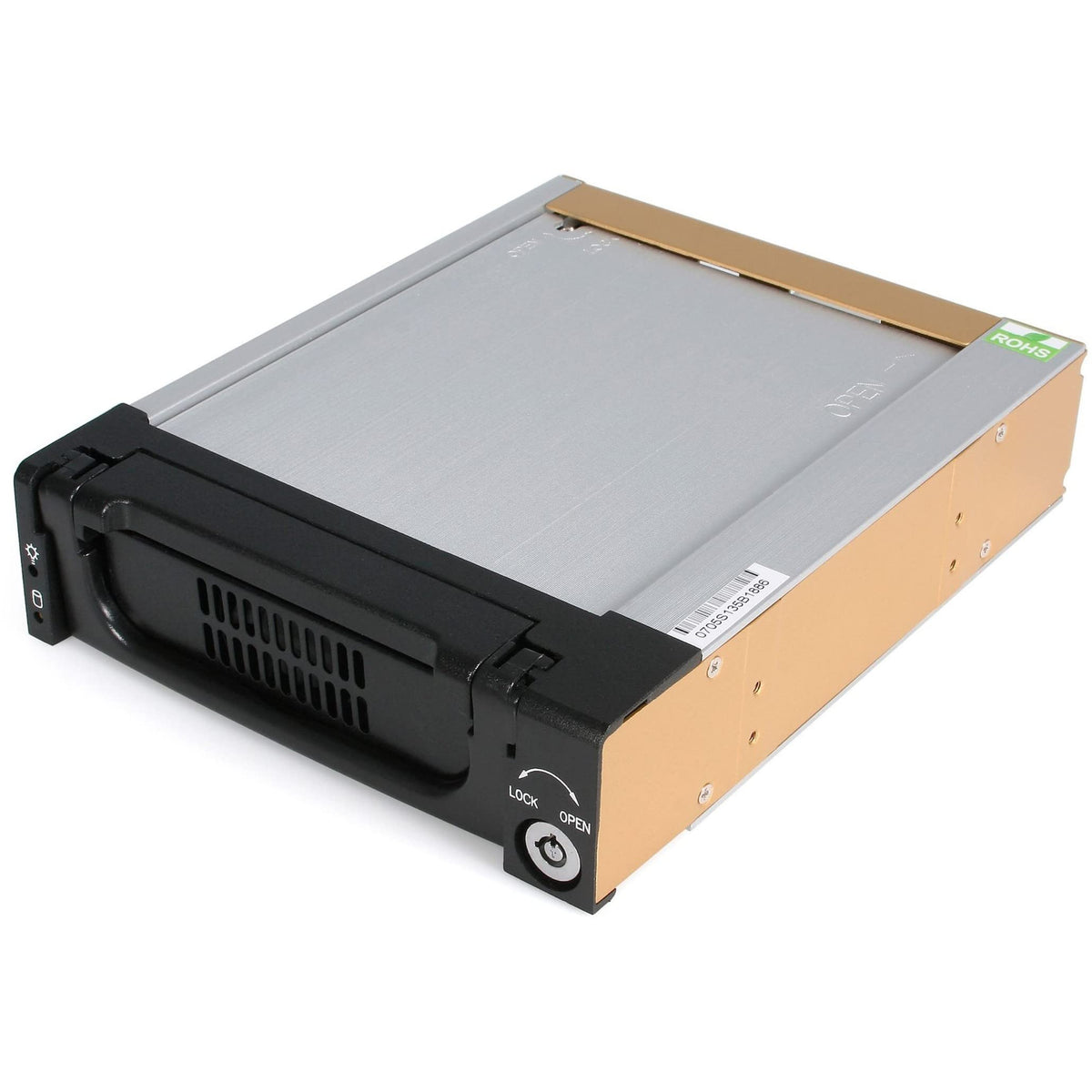 StarTech.com 5.25-Inch Rugged SATA Hard Drive Mobile Rack Drawer DRW15