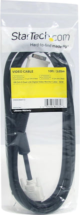 StarTech.com Dual Link DVI Cable - 10 ft - Male to Male - 2560x1600 -