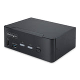 StarTech.com Commutateur KVM DisplayPort 1.4 double écran à 2 ports, 8K 60 Hz /