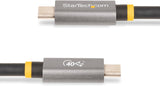StarTech.com Câble USB4 de 1 m (3 pi), Câble USB-C Certifié USB-IF, 40 Gbit/s