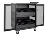Tripp Lite 32-Port AC Charging Cart Storage Station for Chromebooks, L