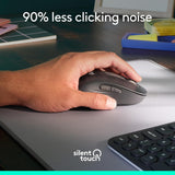 Souris Logitech Signature M650 L Gaucher Graphite Multi-dispositifs