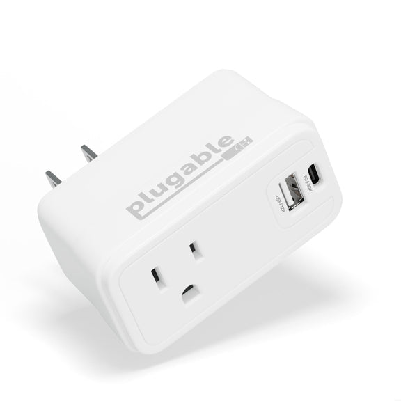 Plugable Technologies PS1-CA1 mobile device charger Universal White AC