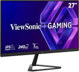 ViewSonic VX2779 27 Inch 1080p Gaming Monitor, IPS Display with 240Hz
