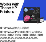 HP 962 Magenta Original Ink Cartridge (3HZ97AN#140) L Magenta