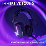 Logitech G522 Lightspeed Wireless Gaming Headset, Full-Band Mic, Advan