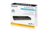16-Port Gig Unmanaged PoE+with