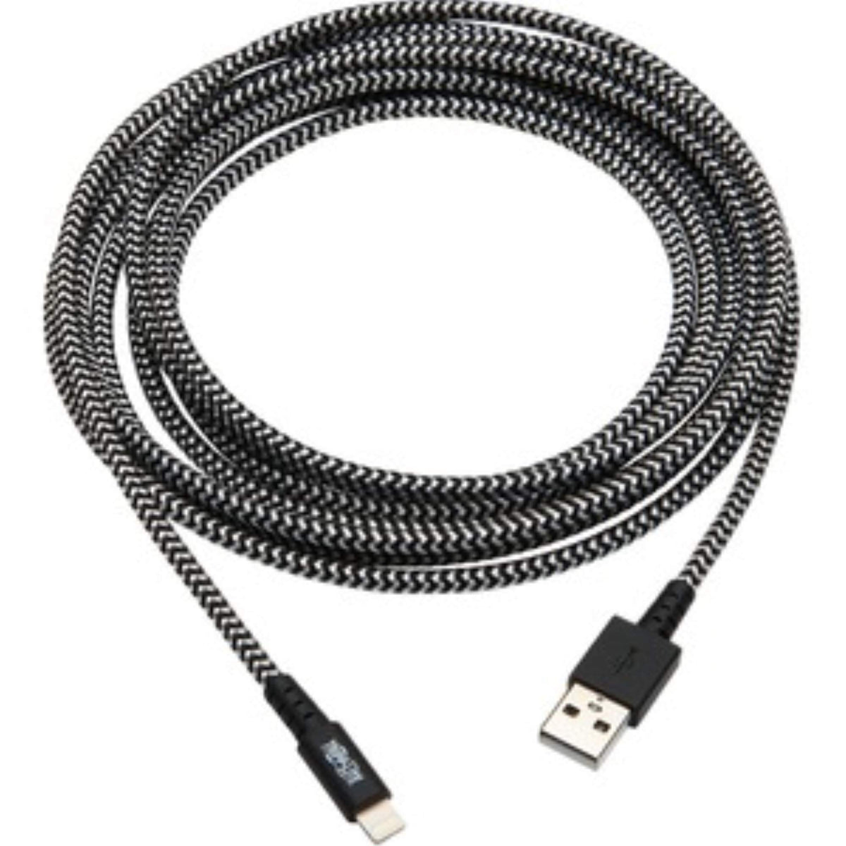 Câble Lightning tressé Tripp Lite – Câble Lightning vers USB (M/Apple C