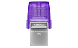 Kingston Technology DataTraveler 128GB microDuo 3C 200MB/s dual USB-A