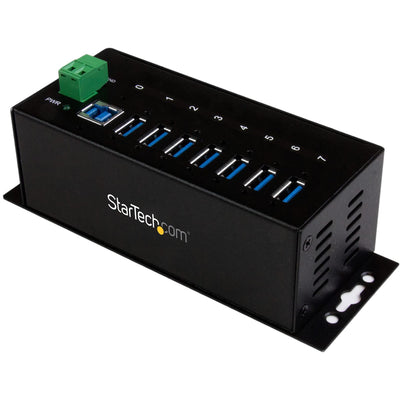 StarTech.com 7-Port USB 3.0 Hub - Metal Industrial USB-A Hub with ESD