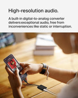 Belkin Rockstar™ audio 3,5 mm avec adaptateur de charge USB-C inclus, USB-C