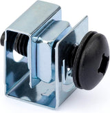 StarTech 50-Pack 10-32 19mm Screws and Square Hole Clip Nuts for 19
