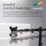 Kensington SmartFit Ergo Dual Extended Monitor Stand