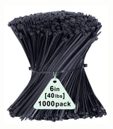 1000PK 6IN Nylon Cable Ties