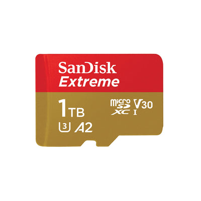 SanDisk 1TB Extreme microSDXC UHS-I Memory Card with Adapter - C10, U3