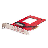 Carte adaptateur StarTech.com U.3 vers PCIe - PCIe 4.0 x4