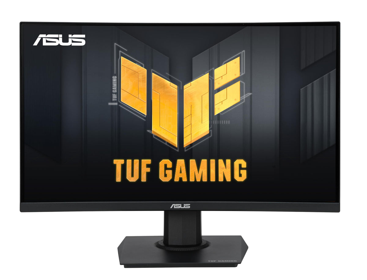 ASUS TUF Gaming 24” (23.6 inch viewable) Curved Monitor (VG24VQER) – F