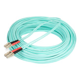 StarTech.com 20m (65ft) LC/UPC OM4 Multimode Fiber Optic Cable, 50/125