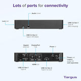 Targus DOCK182USZ USB-C Dual 4K Docking Station
