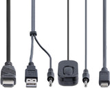StarTech.com 2-Port Hybrid USB-C HDMI Cable KVM Switch, 4K 60Hz, Compa