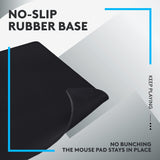 Logitech G640 Large Cloth Gaming Mouse Pad, Optimized for Gaming Senso