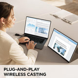 ViewSonic VG1656N 16 Inch 1200p IPS Wireless Portable Monitor with 2 W