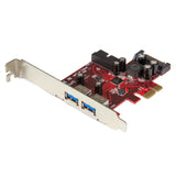 StarTech.com 4-Port PCI Express USB 3.0 Card SATA Power PEXUSB3S2EI