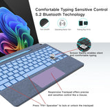 Clavier pour Surface Pro 11/10/9/8/X (13 pouces), Housse Portable Mince