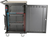 Tripp Lite CSC36AC 36-Port AC Charging Cart Storage Station for Chrome
