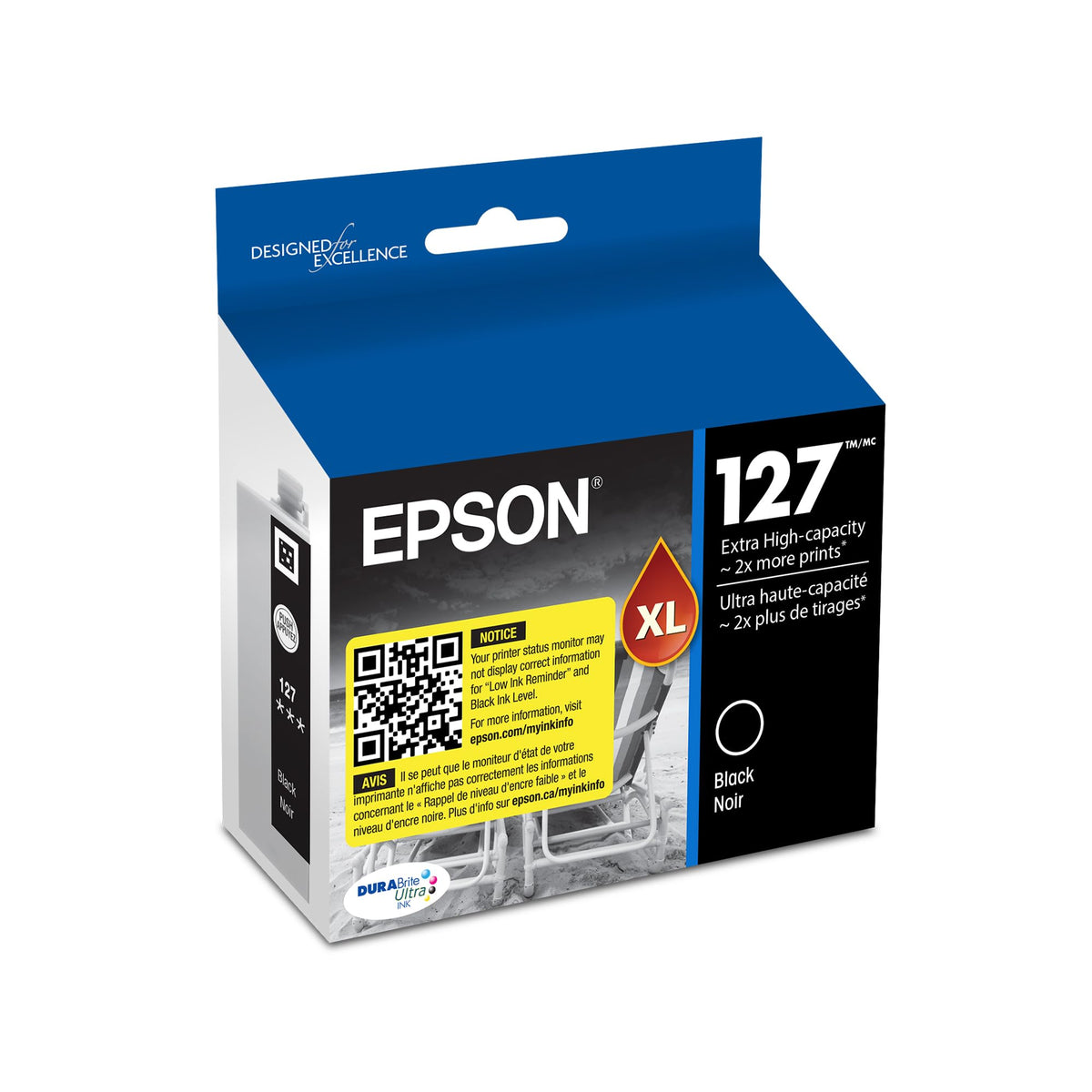 Encre noire haute capacité Epson T127120-S